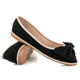 Seastar Ballerines en daim noir 1