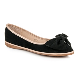 Seastar Ballerines en daim le noir 2