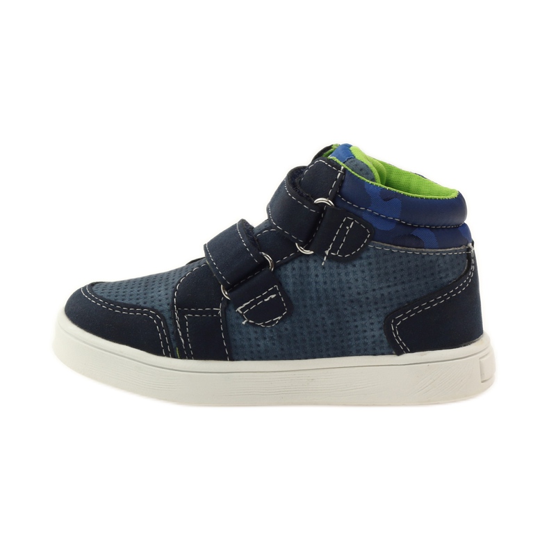 American Club chaussures de sport américaines 17353 bleu marine rouge blanc 2