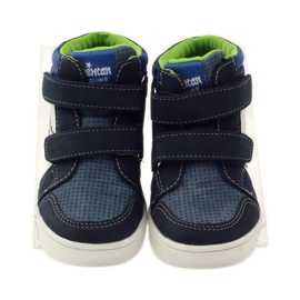 American Club chaussures de sport américaines 17353 bleu marine rouge blanc 4