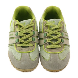 Chaussures de sport fille Sugus 3385 jaune vert 4
