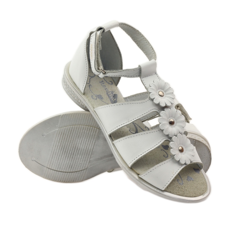 Ren But Sandales Ren-But 4120 blanc blanche 4