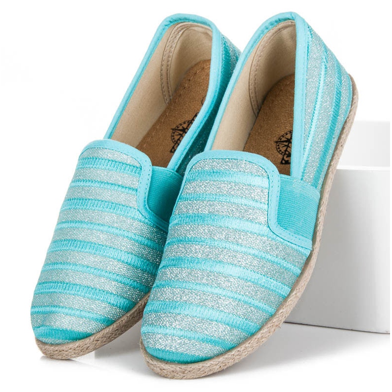 Espadrilles bleues 1