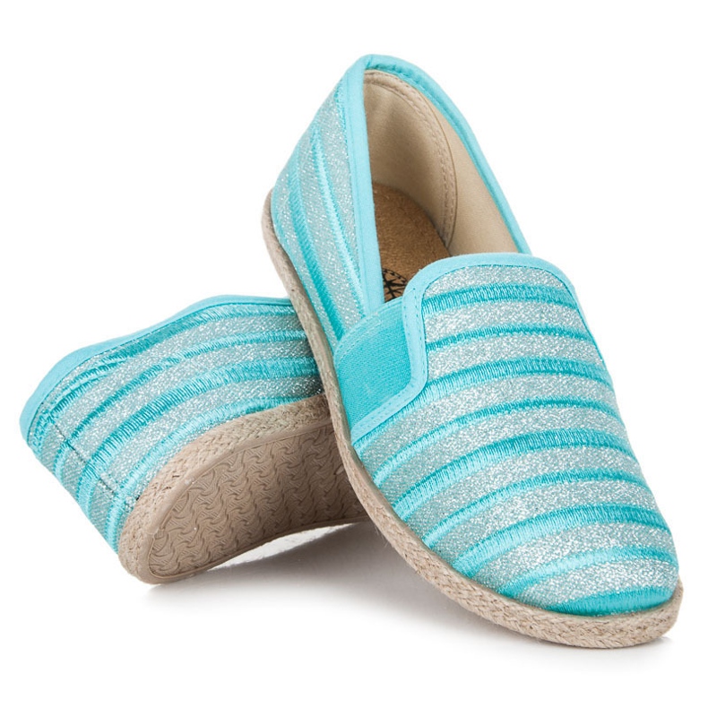 Espadrilles bleues 2