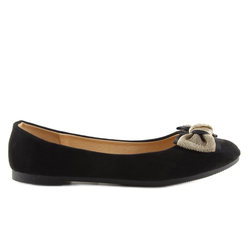 Ballerines noires noires classiques pour femme le noir 1