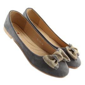 Ballerines grises classiques pour femme vs-330 Gris 2