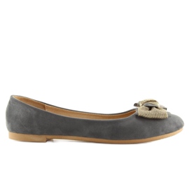 Ballerines grises classiques pour femme vs-330 Gris 1