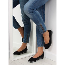 Ballerines compensées noires D73 noir le noir 6