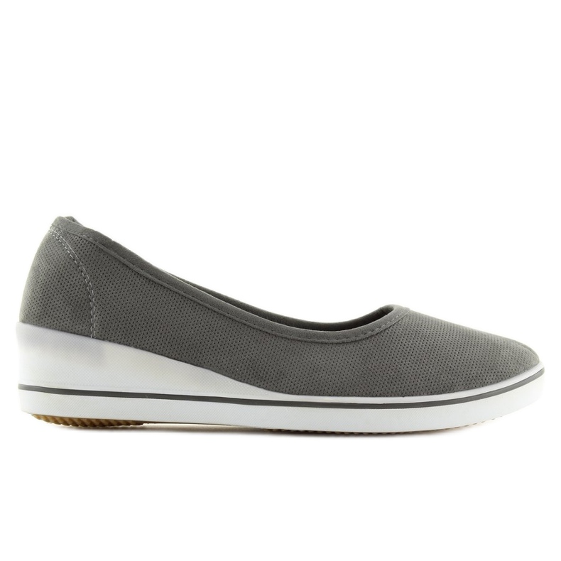 Ballerines gris foncé DK.GRAY 2