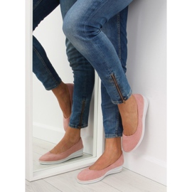Ballerines à semelles compensées rose D73 rose 6