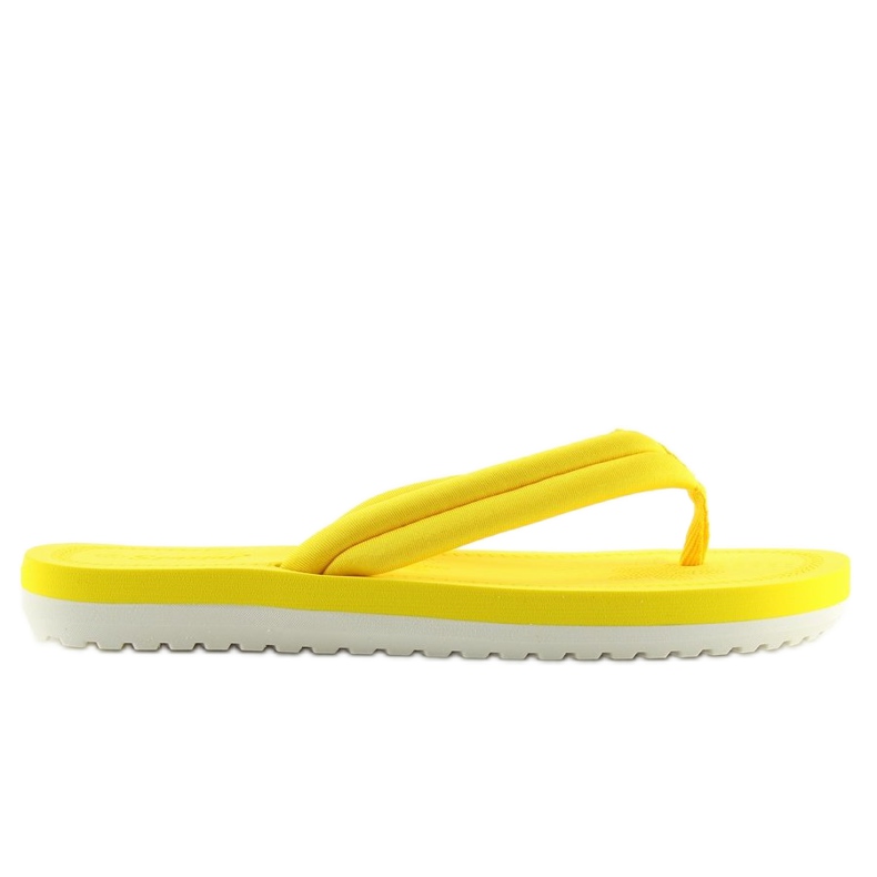Tongs femme jaune CK38 jaune 1