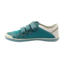 Chaussures fille avec velcro Bartek rose jaune bleu blanche 2