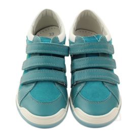 Chaussures fille avec velcro Bartek rose jaune bleu blanche 4