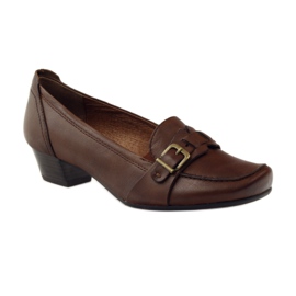 Caprice chaussures basses escarpins chaussures femme 24305 brun 1