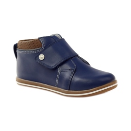 Bottes à scratch Bartek 31829 bleu marine brun 1