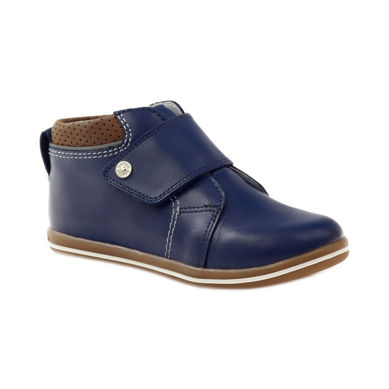 Bottes à scratch Bartek 31829 bleu marine brun 1