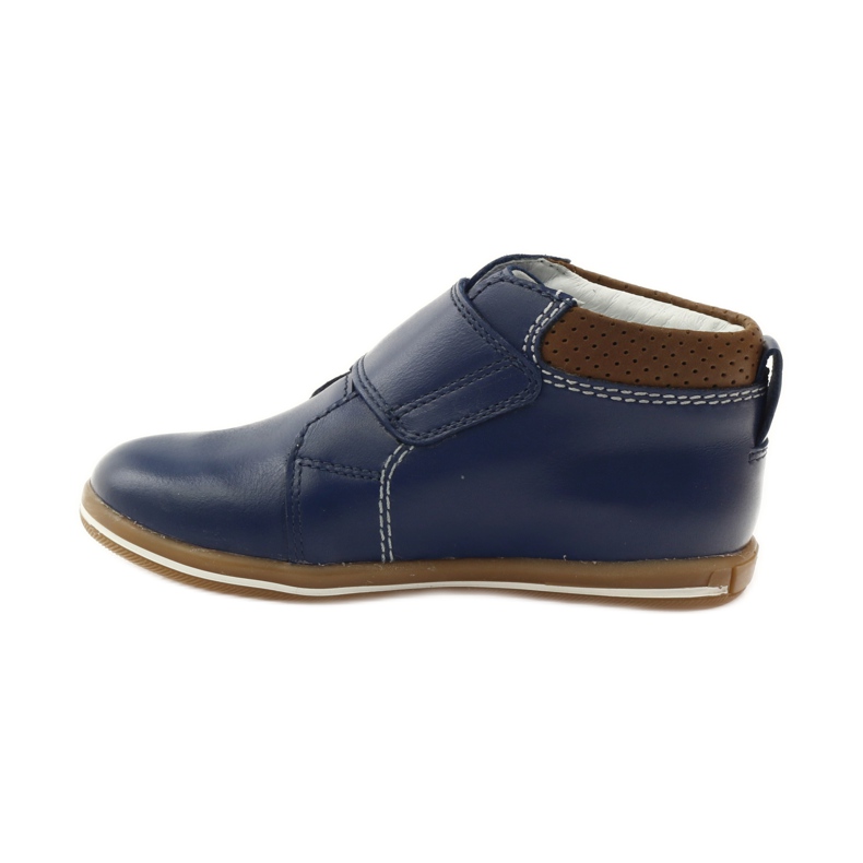 Bottes à scratch Bartek 31829 bleu marine brun 2