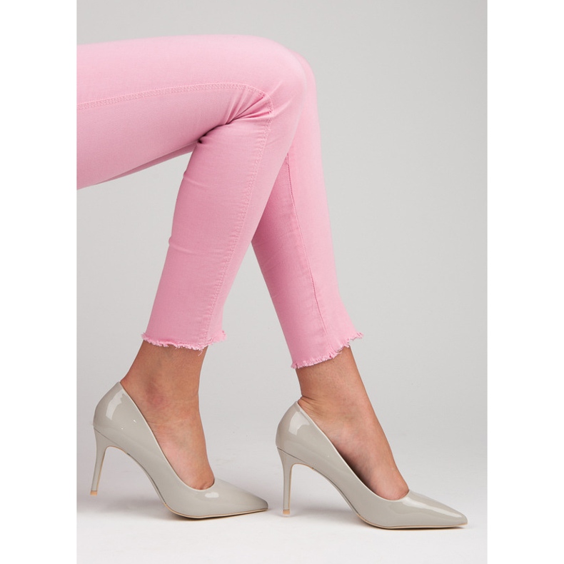 Vices Broches laquées gris 1