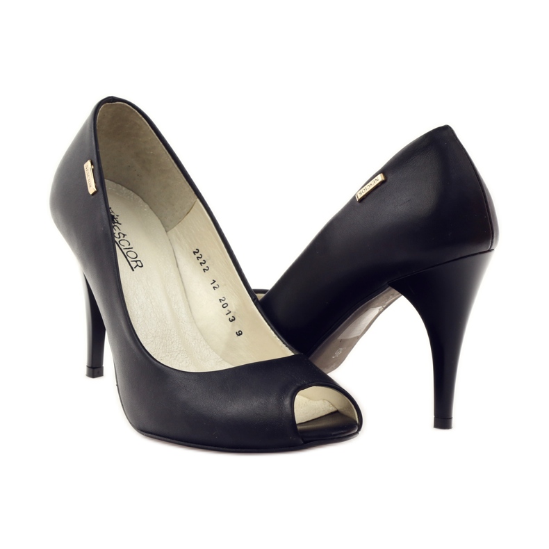 Escarpins pour femmes talons hauts Neścior 99 noir 3