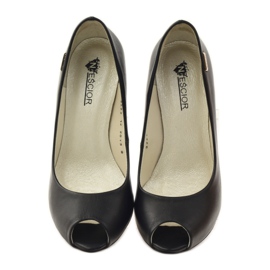 Escarpins pour femmes talons hauts Neścior 99 noir 4