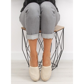 Espadrilles beiges pour femme BB10P beige 2