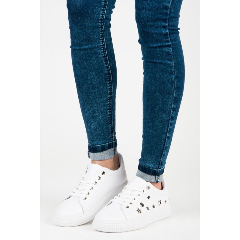 Etoiles baskets blanches 1