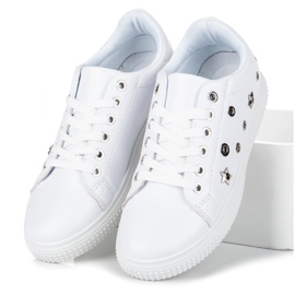 Etoiles baskets blanches 5