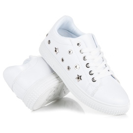 Etoiles baskets blanches 4