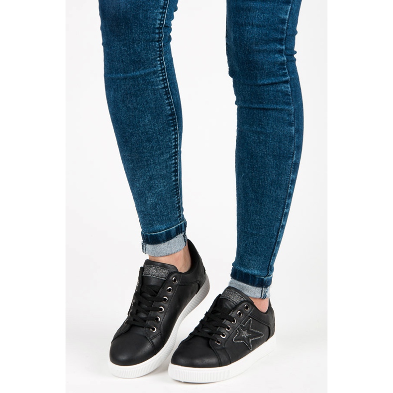 Chaussures de sport pour le printemps le noir gris 1