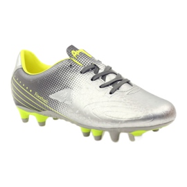 American Club Chaussures à crampons de sport pour hommes américain 170604 argent 1