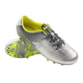 American Club Chaussures à crampons de sport pour hommes américain 170604 argent 3