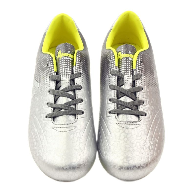 American Club Chaussures à crampons de sport pour hommes américain 170604 argent 4 American Club Chaussures à crampons de sport pour hommes américain 170604 argent 4