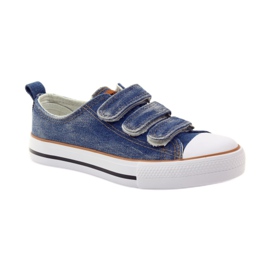 American Club baskets américaines dk jeans bleu 1