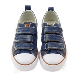American Club baskets américaines dk jeans bleu 4