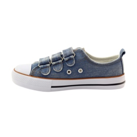 American Club Baskets américaines en denim bleu 2