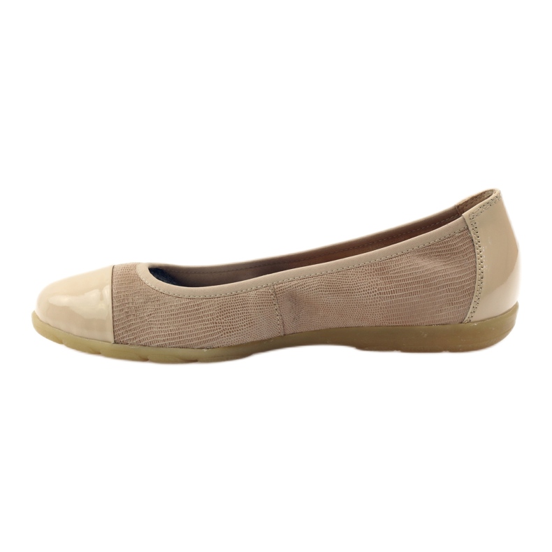 Caprice ballerines femme 22152 cuir beige 2 Caprice ballerines femme 22152 cuir beige 2