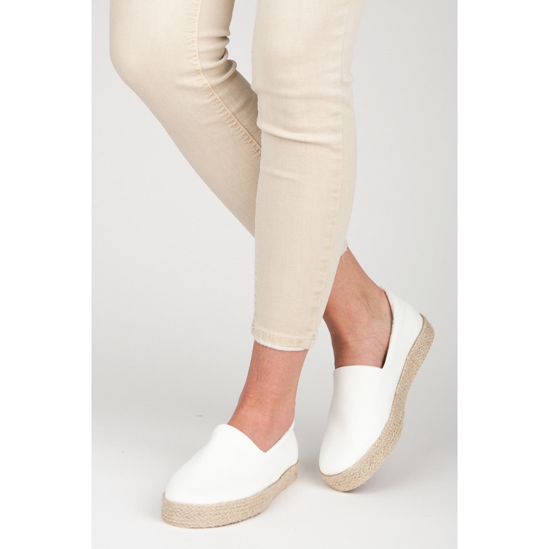 Kylie Espadrilles Blanches 1