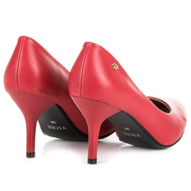 Vices Escarpins classiques rouge 4