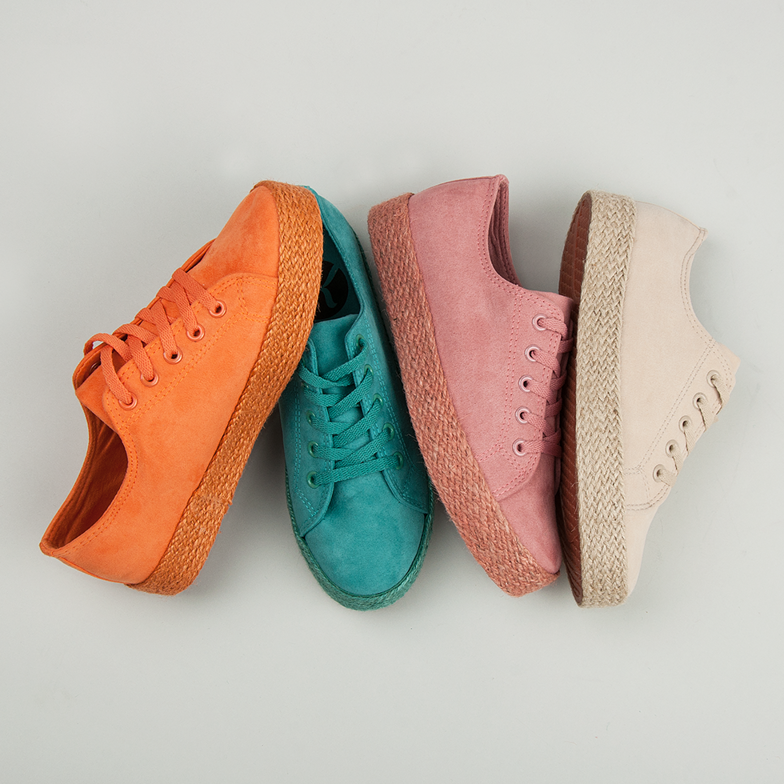 Kylie Espadrilles turquoises vert 1