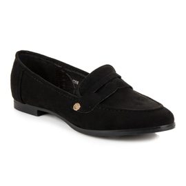 Seastar Mocassins en daim le noir 2
