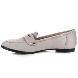 Seastar Mocassins en daim gris 3