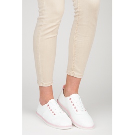 Baskets de printemps avec une fixation blanche 5