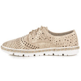 Kylie Espadrilles ajourées beige 6