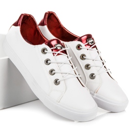 Baskets blanches KYLIE multicolore 2