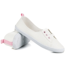 Kylie Baskets ajourées blanche 5