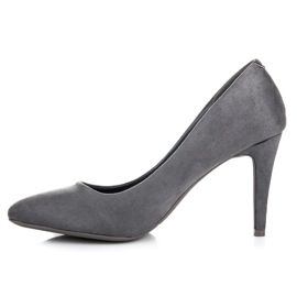 Vices Talons en daim gris 3
