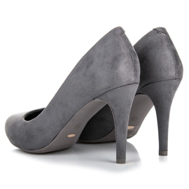 Vices Talons en daim gris 4