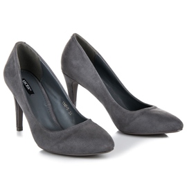 Vices Talons en daim gris 5