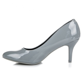 Vices Talons brillants classiques gris 1