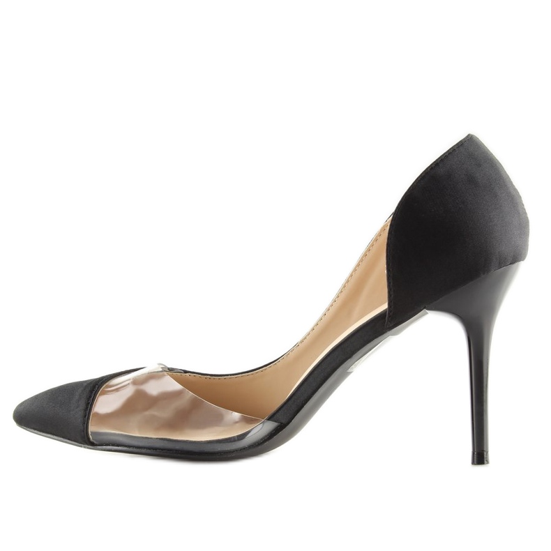 F352 talons asymétriques noirs le noir 1